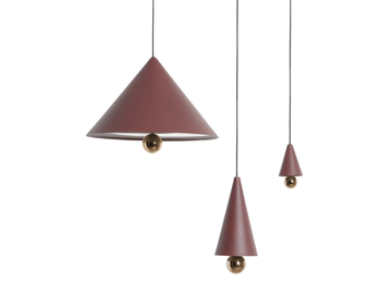 CHERRY - LED aluminium pendant lamp with dimmer by Petite Friture - view 2
